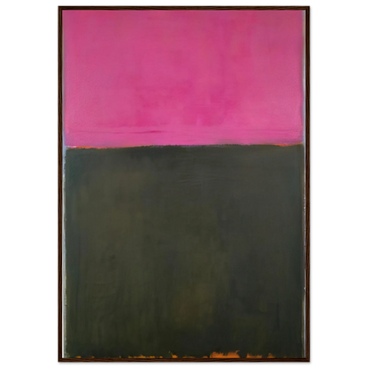 Untitled - 1953 Framed Poster | Mark Rothko Framed Prints Wall Art | Rothko Prints