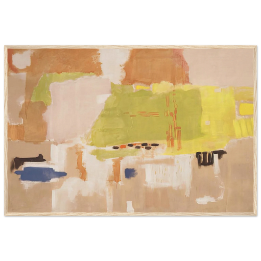 No.1 Untitled - 1948 Framed Poster | Mark Rothko Framed Prints Wall Art | Rothko Prints