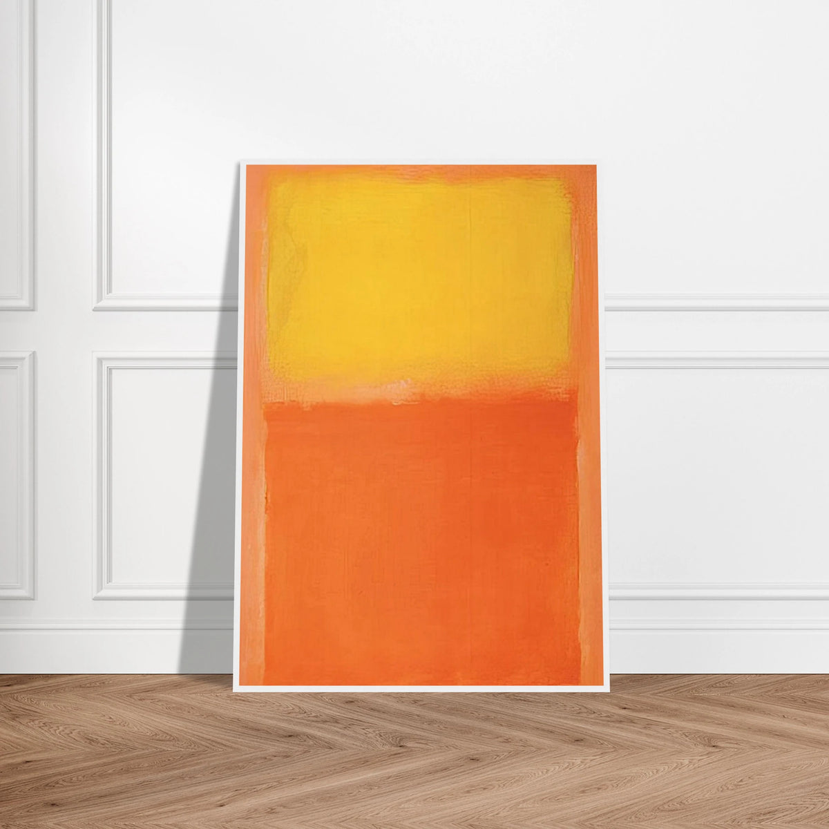 Orange and Yellow - 1956 Framed Poster | Mark Rothko Framed Prints Wall Art | Rothko Prints