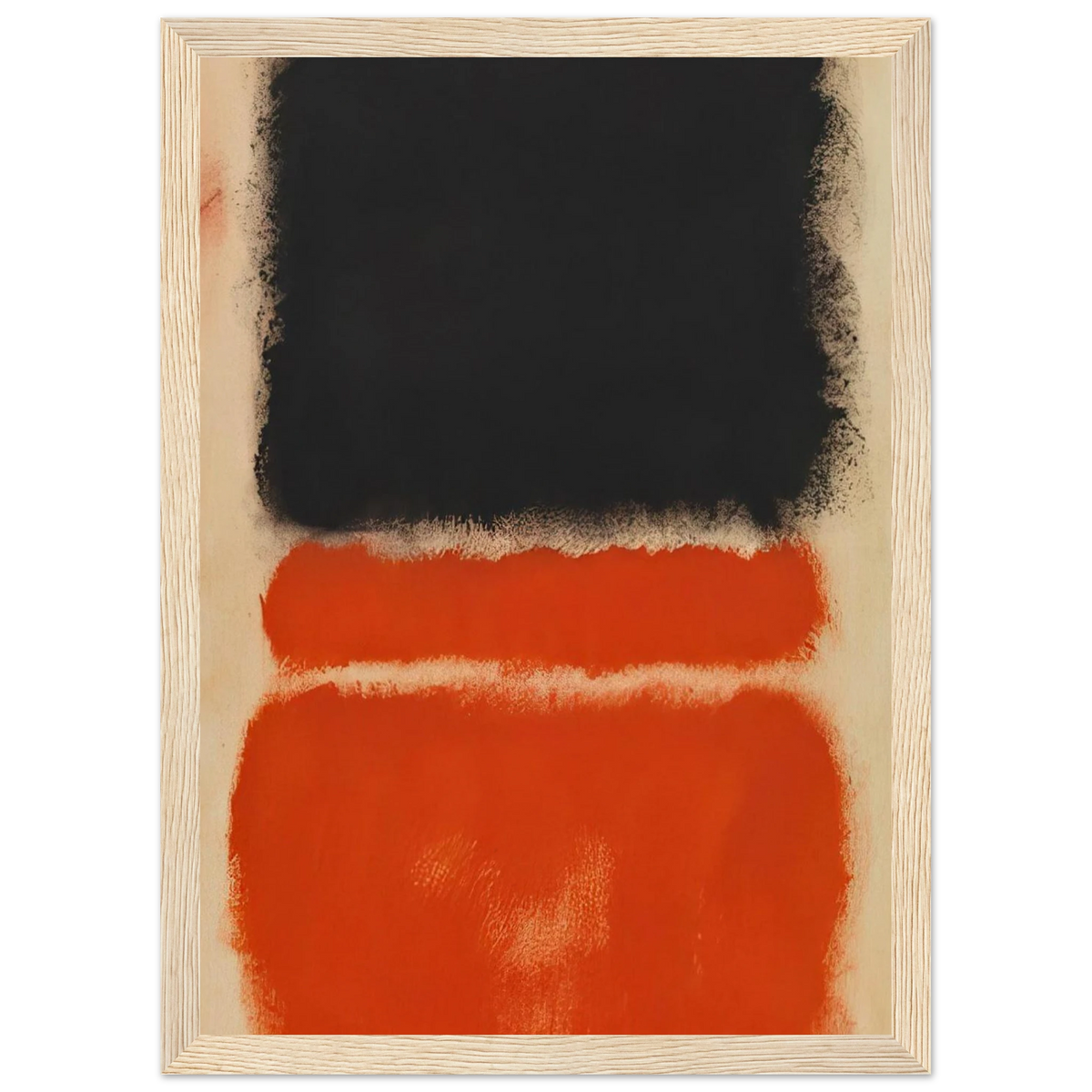 Red - 1968 Framed Poster | Mark Rothko Framed Prints Wall Art | Rothko Prints