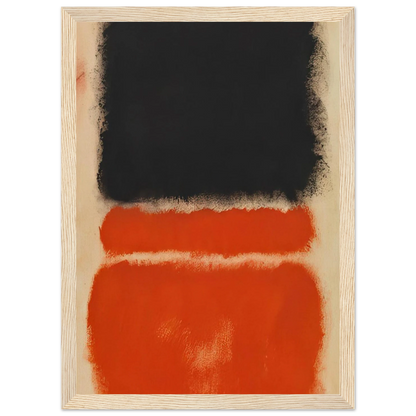 Red - 1968 Framed Poster | Mark Rothko Framed Prints Wall Art | Rothko Prints