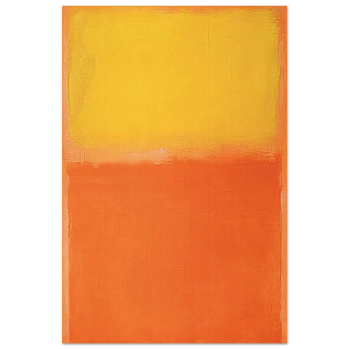 Orange and Yellow - 1956 Poster | Mark Rothko Poster | Rothko Prints