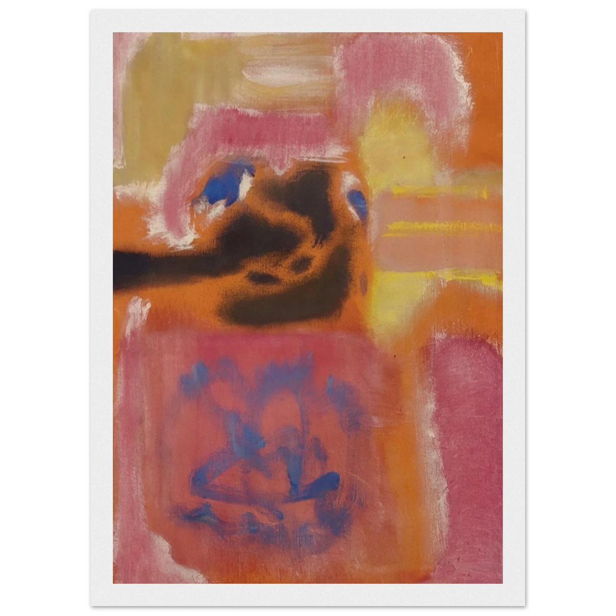 No. 9 - 1947 Framed Poster | Mark Rothko Framed Prints Wall Art | Rothko Prints