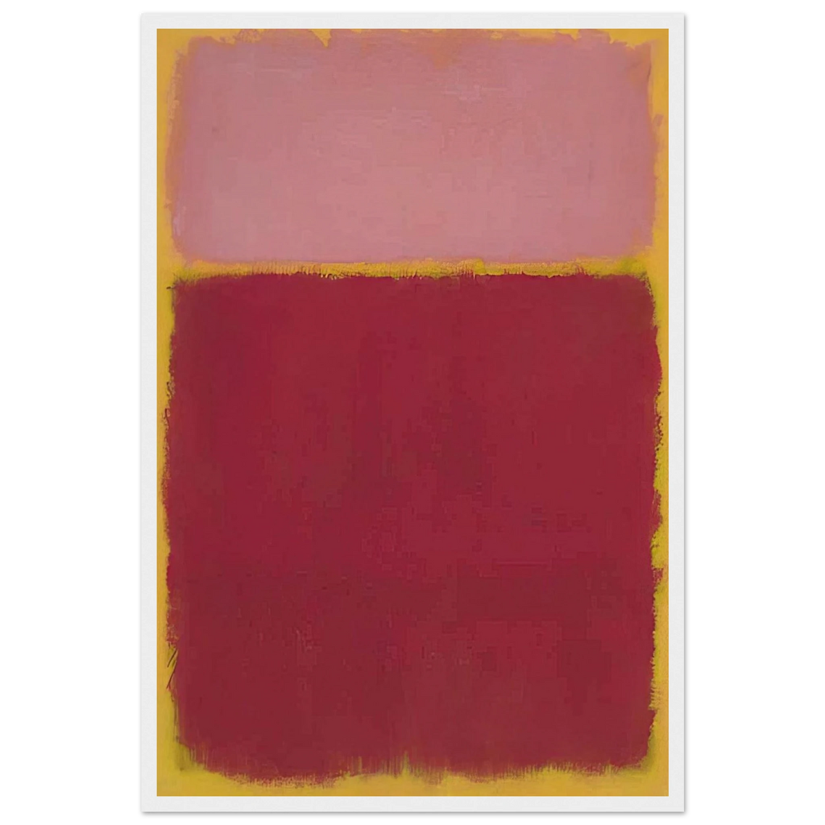Untitled No. 17 - 1961 Framed Poster | Mark Rothko Framed Prints Wall Art | Rothko Prints