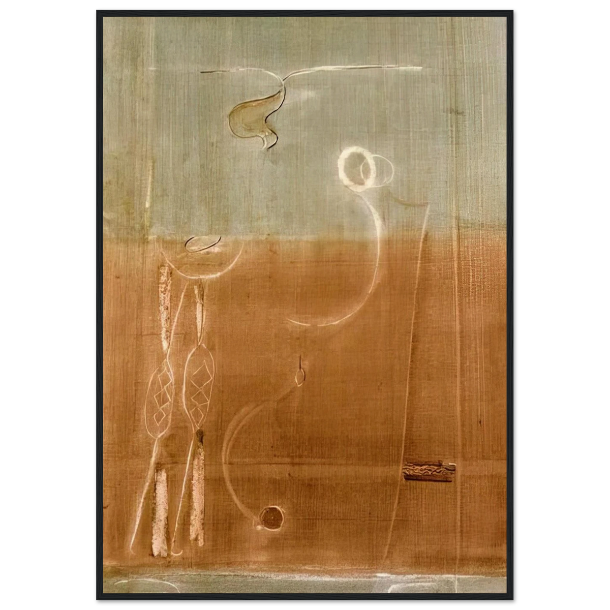 Aubade - 1944 Framed Poster | Mark Rothko Framed Prints Wall Art | Rothko Prints