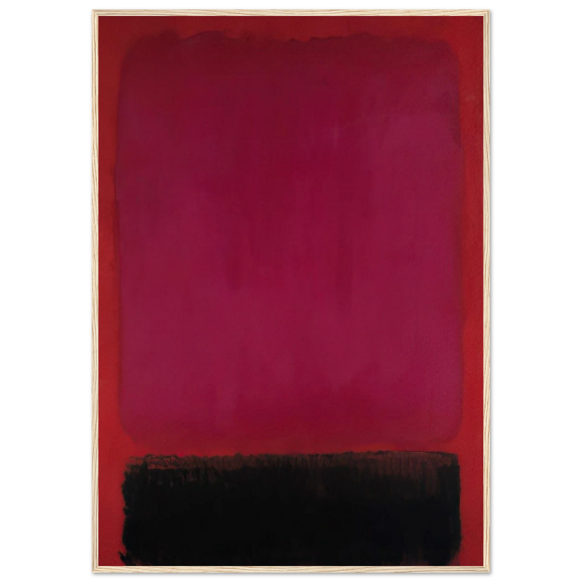 Untitled - 1967 Framed Poster | Mark Rothko Framed Prints Wall Art | Rothko Prints