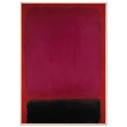 Untitled - 1967 Framed Poster | Mark Rothko Framed Prints Wall Art | Rothko Prints