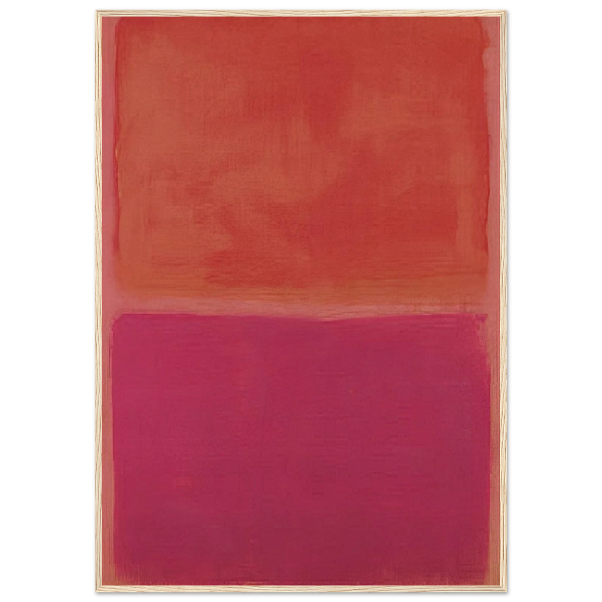 No. 3 - 1967 Framed Poster | Mark Rothko Framed Prints Wall Art | Rothko Prints