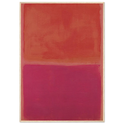 No. 3 - 1967 Framed Poster | Mark Rothko Framed Prints Wall Art | Rothko Prints