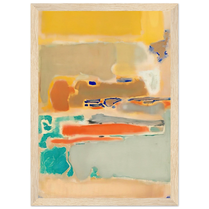 Multiform - 1948 Framed Poster | Mark Rothko Framed Prints Wall Art | Rothko Prints
