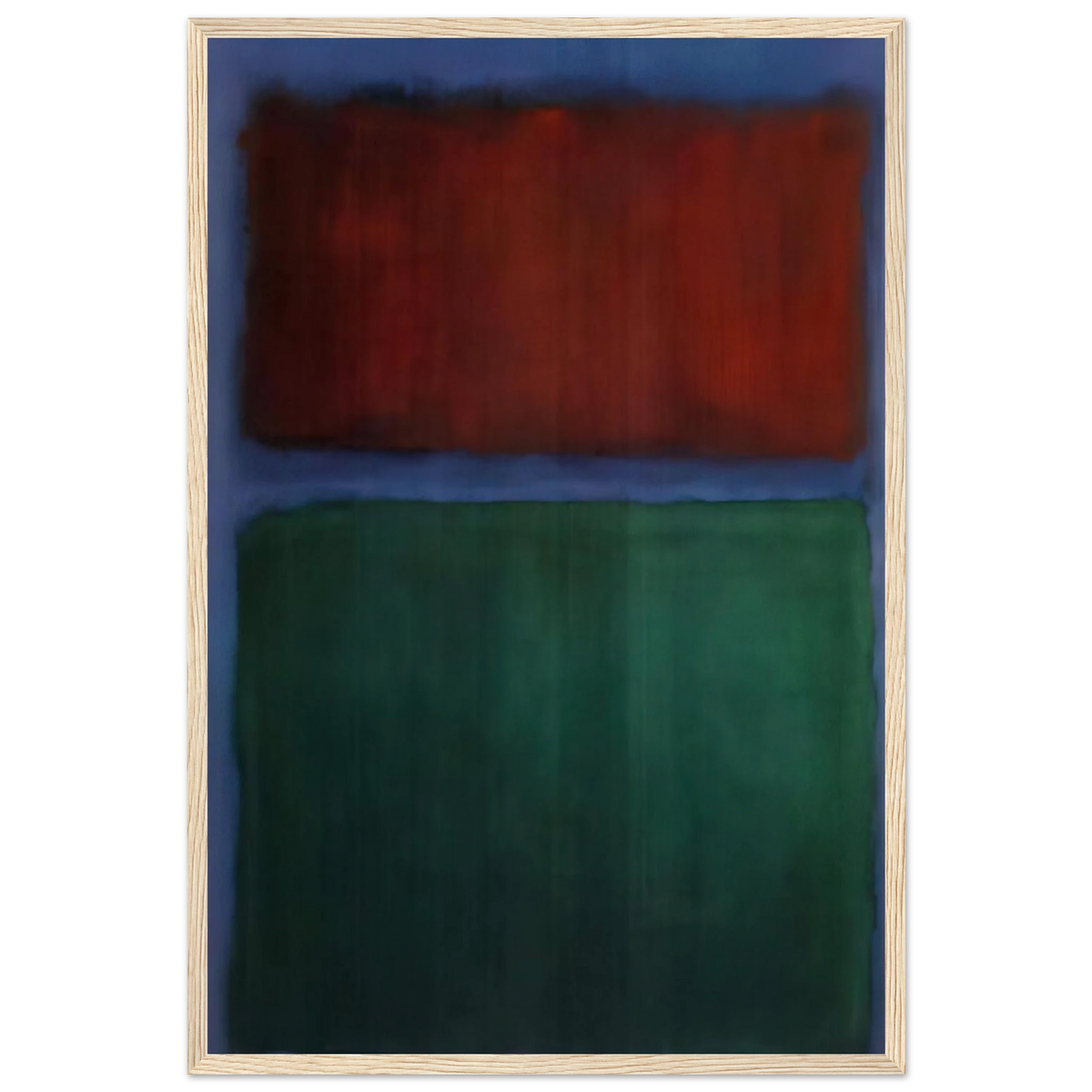 Earth and Green - 1955 Framed Poster | Mark Rothko Framed Prints Wall Art | Rothko Prints