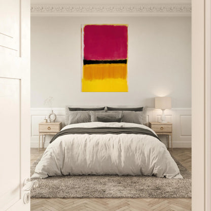 Violet, Black, Orange, Yellow on White and Red - 1949 Canvas | Mark Rothko Canvas | Rothko Prints
