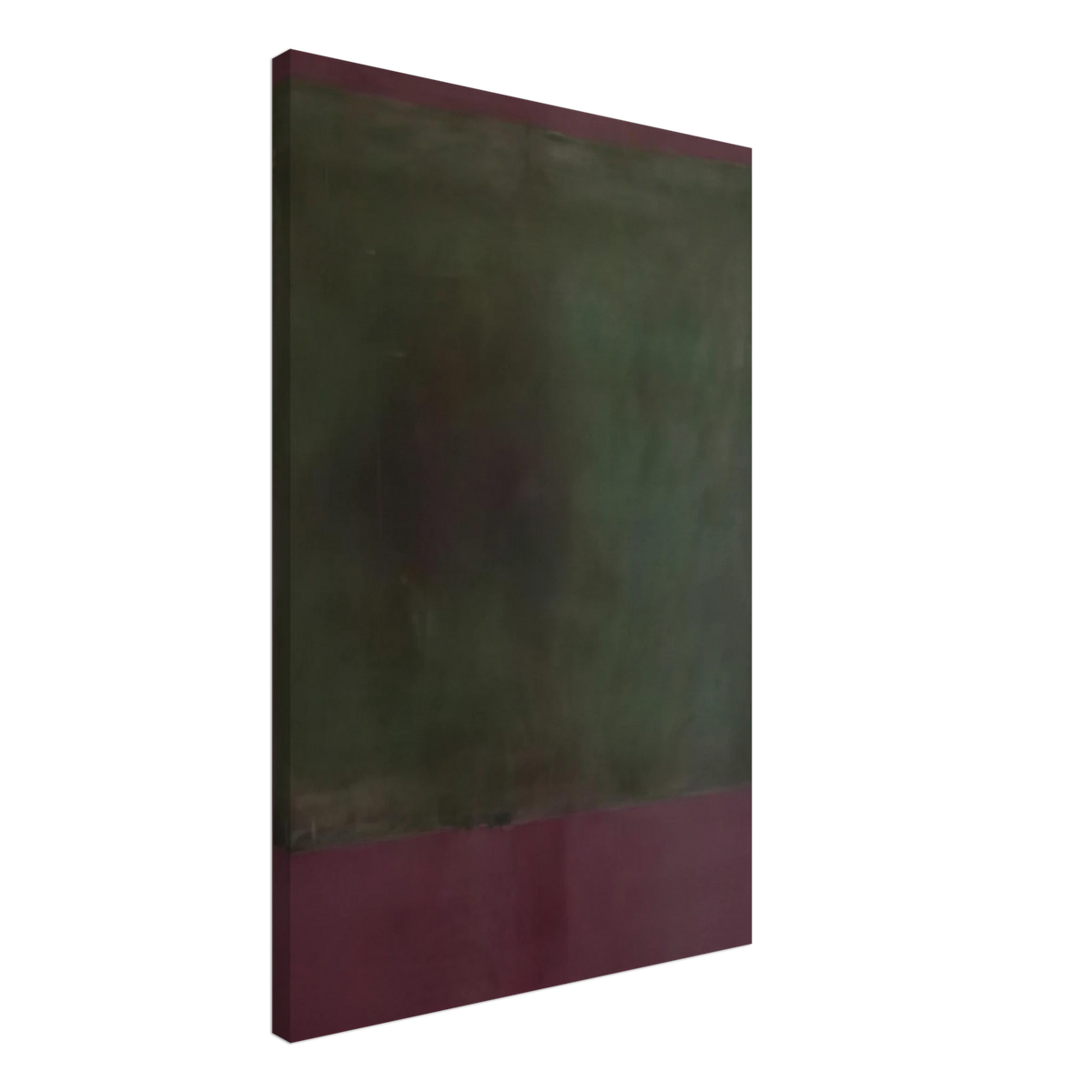Untitled Green on Maroon - 1961 Canvas | Mark Rothko Canvas | Rothko Prints