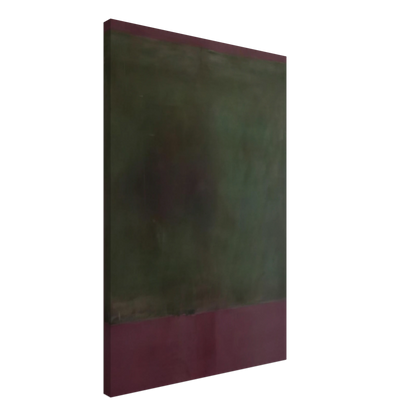 Untitled Green on Maroon - 1961 Canvas | Mark Rothko Canvas | Rothko Prints