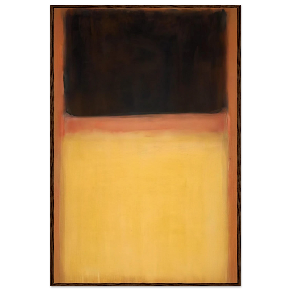 No.9 Dark over Light Earth - 1954 Framed Poster | Mark Rothko Framed Prints Wall Art | Rothko Prints