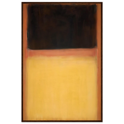 No.9 Dark over Light Earth - 1954 Framed Poster | Mark Rothko Framed Prints Wall Art | Rothko Prints