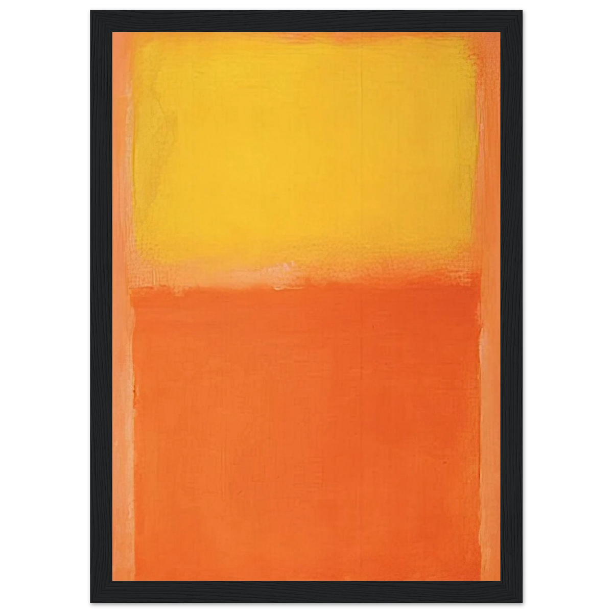 Orange and Yellow - 1956 Framed Poster | Mark Rothko Framed Prints Wall Art | Rothko Prints