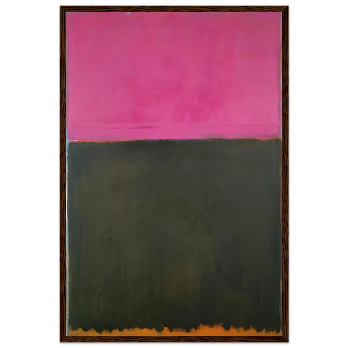 Untitled - 1953 Framed Poster | Mark Rothko Framed Prints Wall Art | Rothko Prints