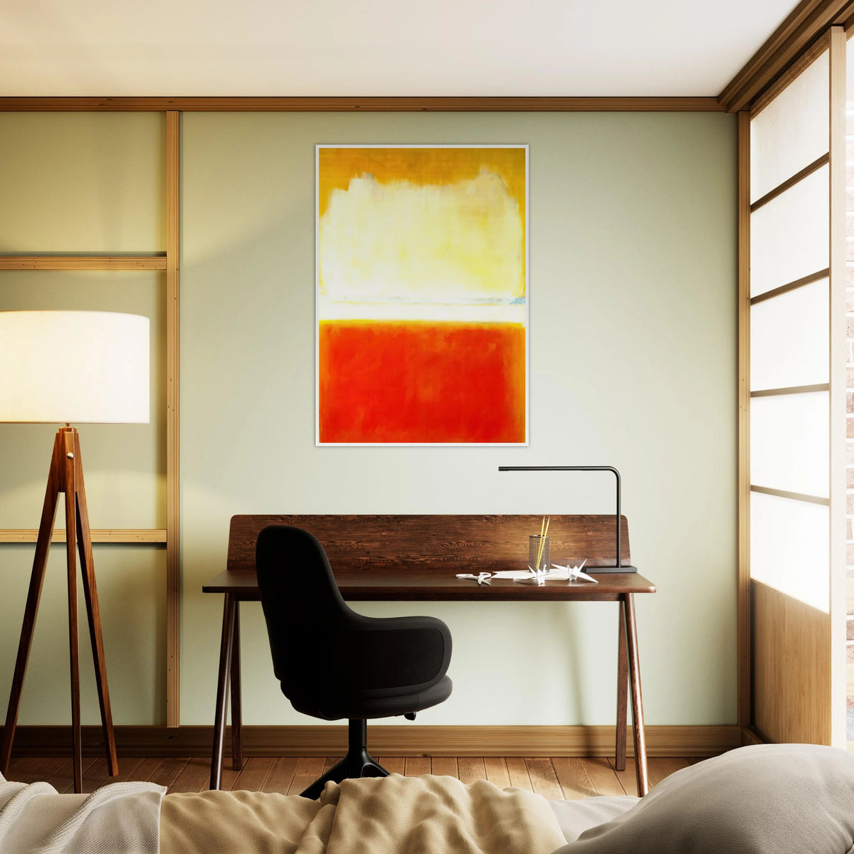 No.8 - 1952 Framed Poster | Mark Rothko Framed Prints Wall Art | Rothko Prints