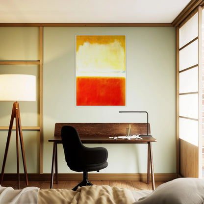 No.8 - 1952 Framed Poster | Mark Rothko Framed Prints Wall Art | Rothko Prints