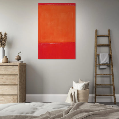 Ochre and Red on Red - 1957 Poster | Mark Rothko Poster | Rothko Prints