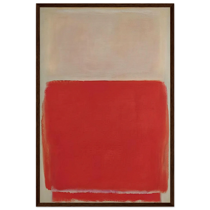 No. 3 - 1953 Framed Poster | Mark Rothko Framed Prints Wall Art | Rothko Prints