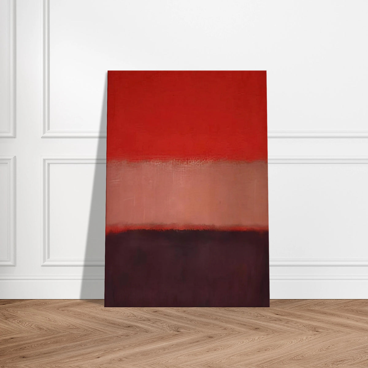No. 46 Black, Ochre, Red Over Red - 1957 Canvas | Mark Rothko Canvas | Rothko Prints