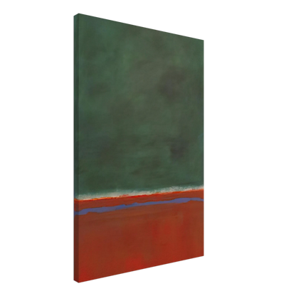 Green and Maroon - 1953 Canvas | Mark Rothko Canvas | Rothko Prints