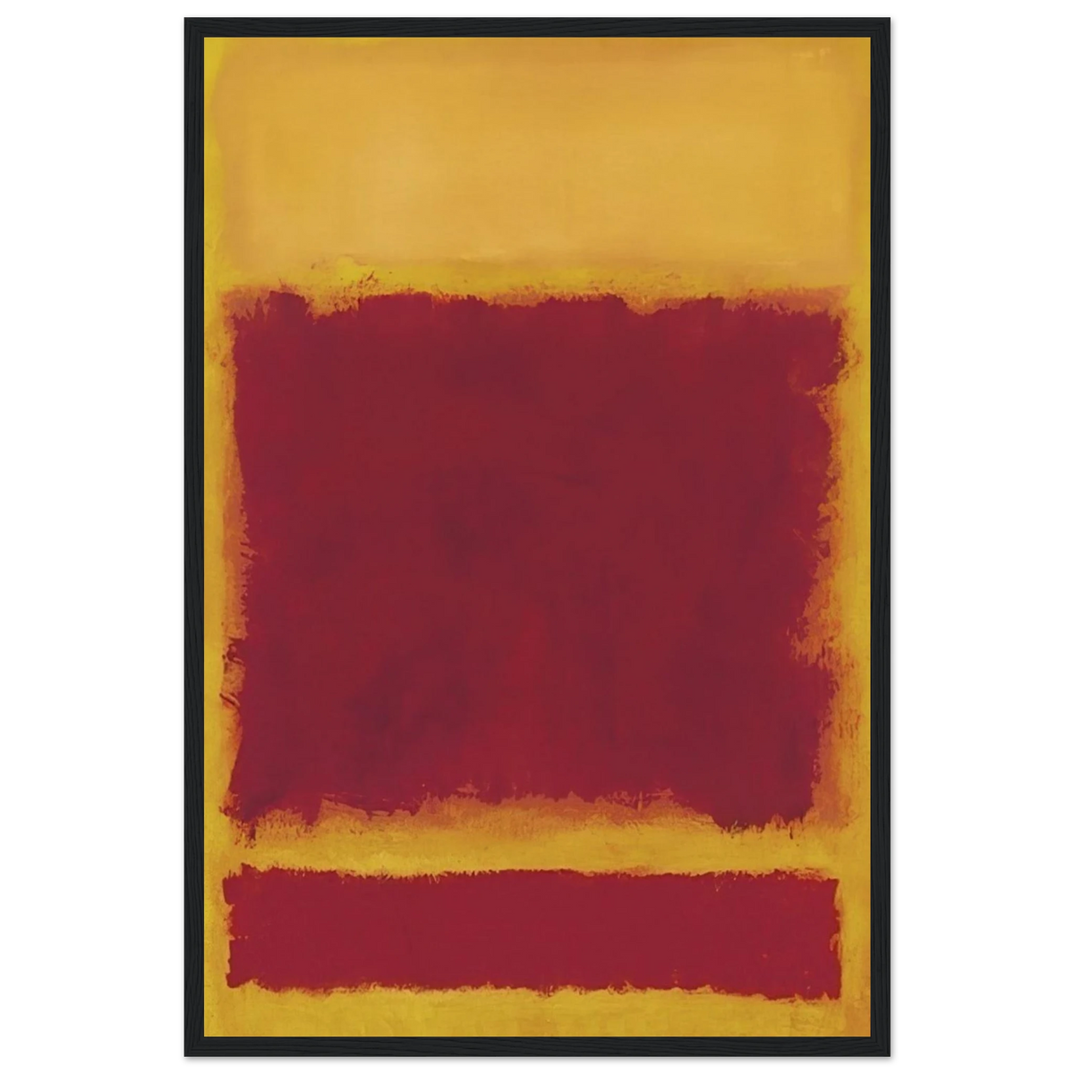 Composition - 1958 Framed Poster | Mark Rothko Framed Prints Wall Art | Rothko Prints