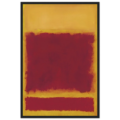 Composition - 1958 Framed Poster | Mark Rothko Framed Prints Wall Art | Rothko Prints