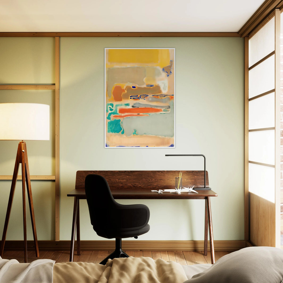 Multiform - 1948 Framed Poster | Mark Rothko Framed Prints Wall Art | Rothko Prints