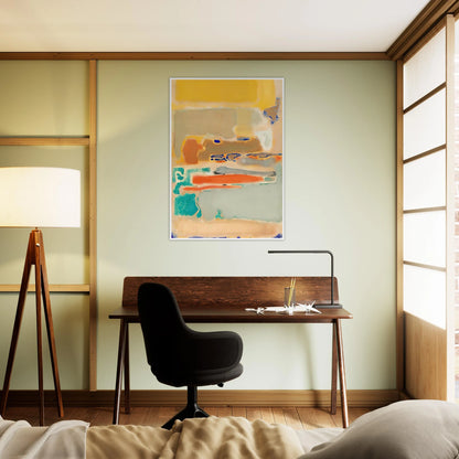 Multiform - 1948 Framed Poster | Mark Rothko Framed Prints Wall Art | Rothko Prints