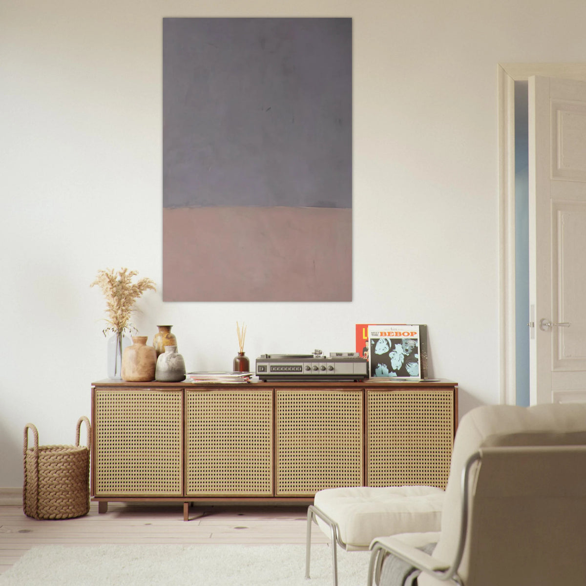 Untitled Gray and Mauve - 1969 Poster | Mark Rothko Poster | Rothko Prints