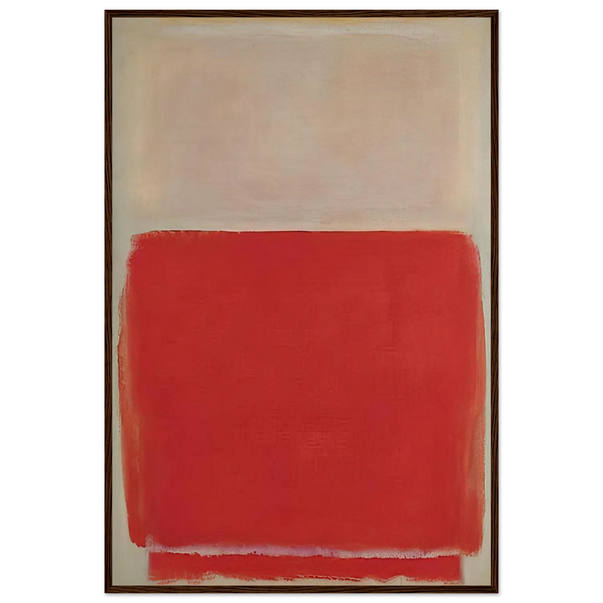 No. 3 - 1953 Framed Poster | Mark Rothko Framed Prints Wall Art | Rothko Prints