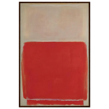 No. 3 - 1953 Framed Poster | Mark Rothko Framed Prints Wall Art | Rothko Prints