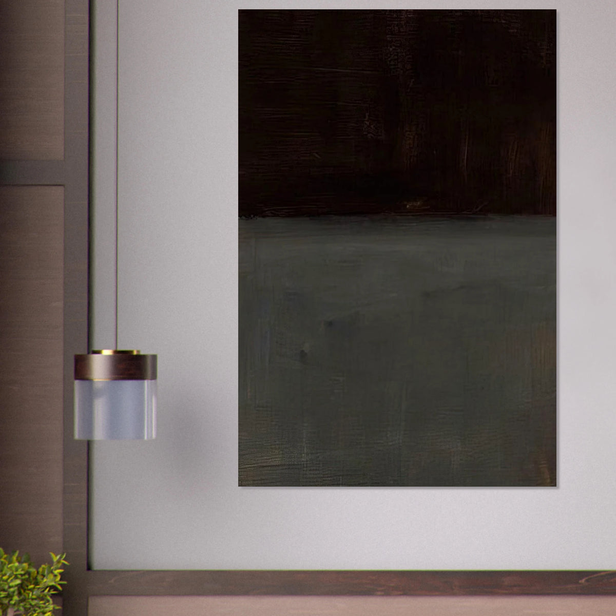 Untitled brown and gray - 1969 Poster | Mark Rothko Poster | Rothko Prints