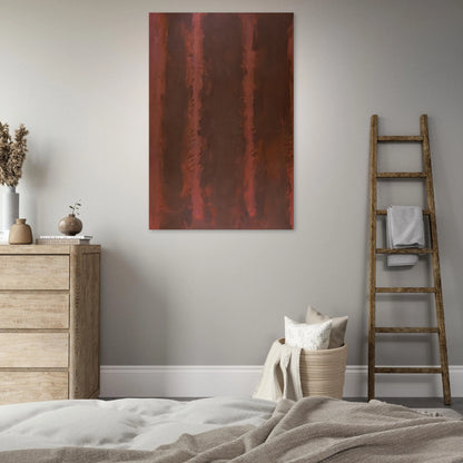 Black on Maroon - 1958 Poster | Mark Rothko Poster | Rothko Prints