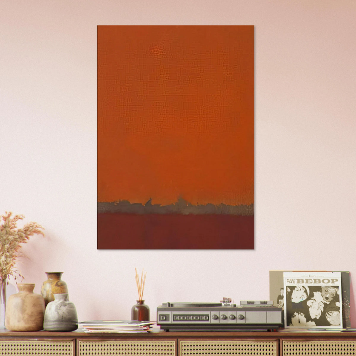 Ochre and Red on Red - 1962 Canvas | Mark Rothko Canvas | Rothko Prints