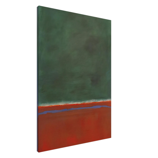 Green and Maroon - 1953 Canvas | Mark Rothko Canvas | Rothko Prints