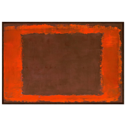 Untitled Mural for End Wall - 1959 Framed Poster | Mark Rothko Framed Prints Wall Art | Rothko Prints