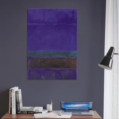 Untitled [Blue, Green, and Brown] - 1952 Canvas | Mark Rothko Canvas | Rothko Prints