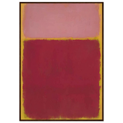 Untitled No. 17 - 1961 Framed Poster | Mark Rothko Framed Prints Wall Art | Rothko Prints