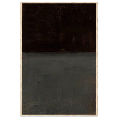 Untitled brown and gray - 1969 Framed Poster | Mark Rothko Framed Prints Wall Art | Rothko Prints