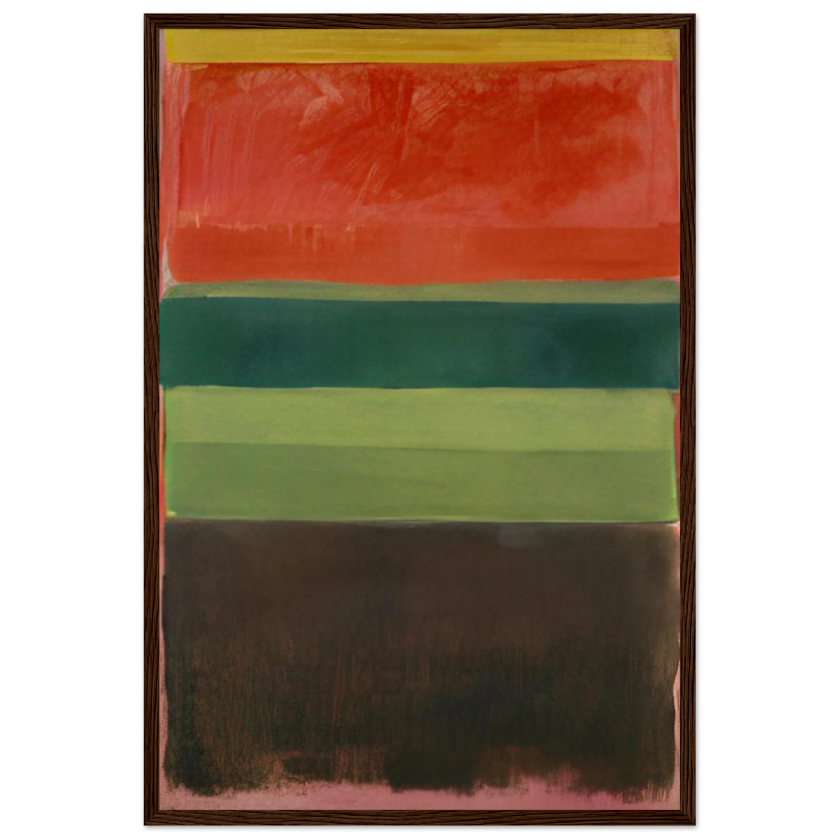 Untitled - 1949 Framed Poster | Mark Rothko Framed Prints Wall Art | Rothko Prints