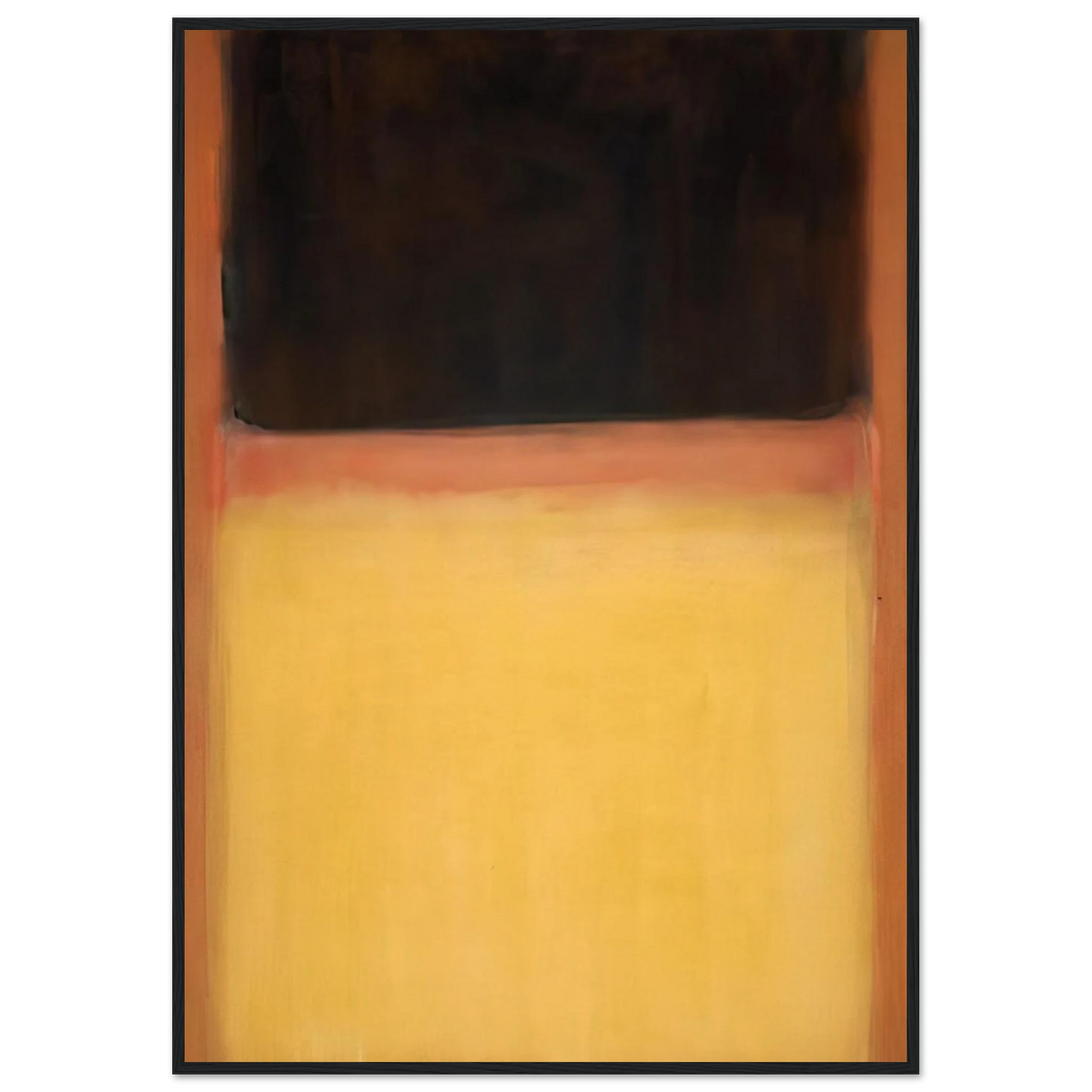 No.9 Dark over Light Earth - 1954 Framed Poster | Mark Rothko Framed Prints Wall Art | Rothko Prints