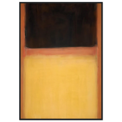 No.9 Dark over Light Earth - 1954 Framed Poster | Mark Rothko Framed Prints Wall Art | Rothko Prints