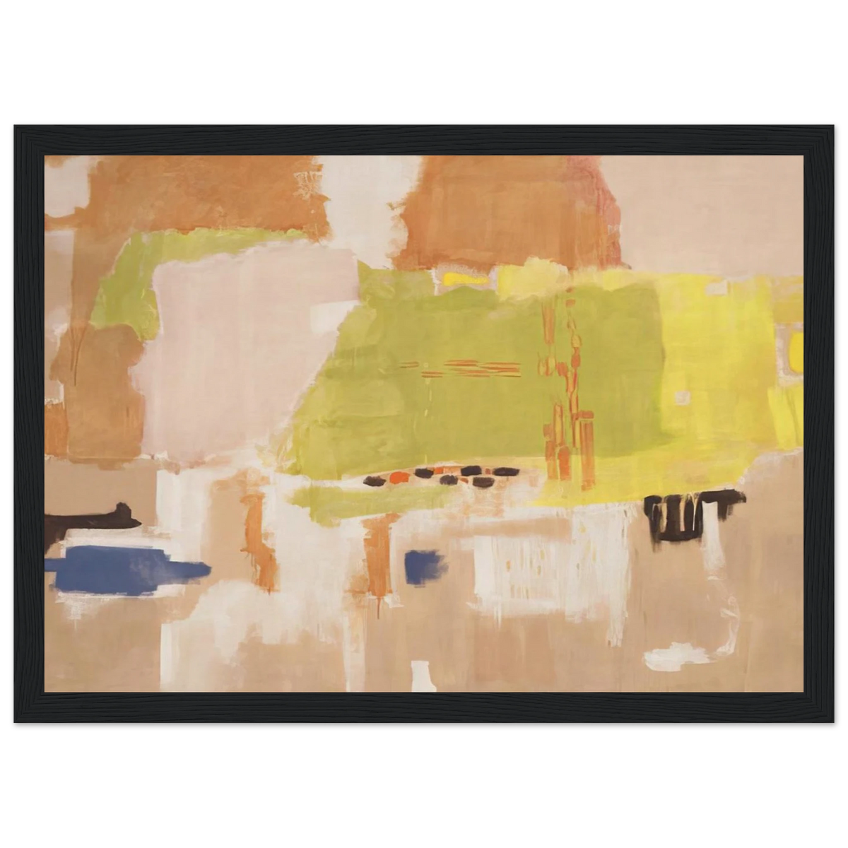 No.1 Untitled - 1948 Framed Poster | Mark Rothko Framed Prints Wall Art | Rothko Prints