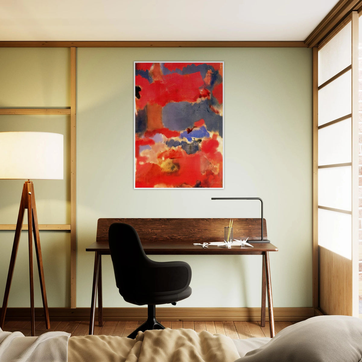 Untitled - 1948 Framed Poster | Mark Rothko Framed Prints Wall Art | Rothko Prints