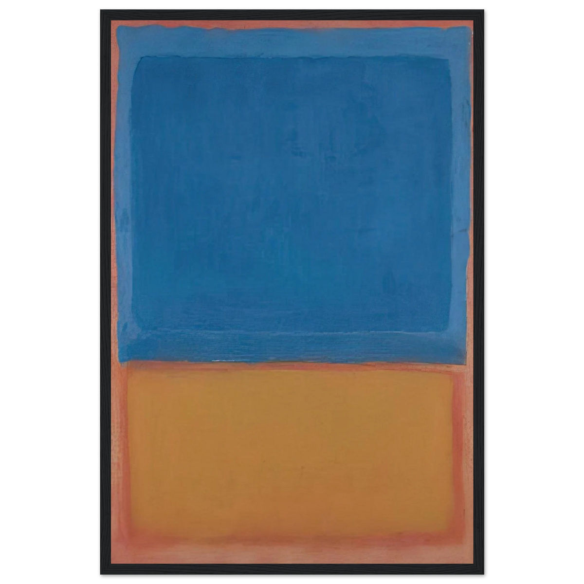 Untitled Red, Blue, Orange - 1955 Framed Poster | Mark Rothko Framed Prints Wall Art | Rothko Prints