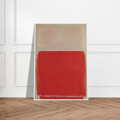 No. 3 - 1953 Framed Poster | Mark Rothko Framed Prints Wall Art | Rothko Prints